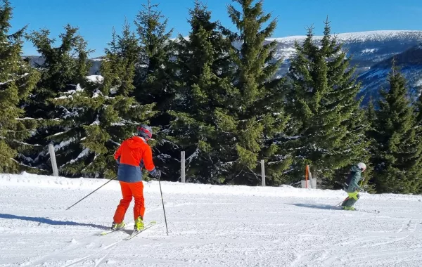 Privátní výuka lyžování pro začátečníky